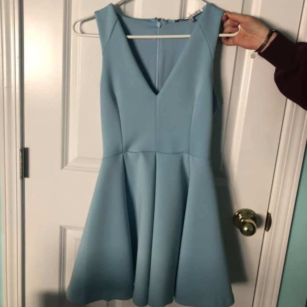Lovers + Friends Pastel Blue Dress